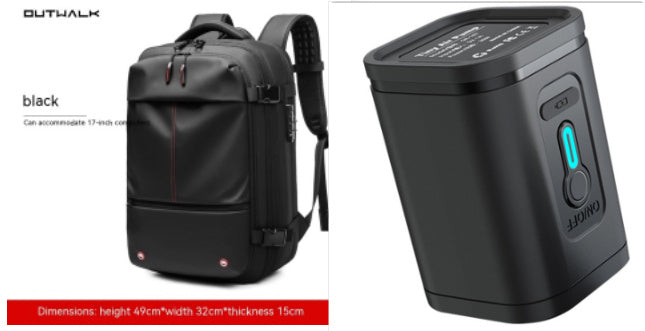 Sac à Dos de Voyage Homme - Compressible et Multifonction avec Compartiment Ordinateur