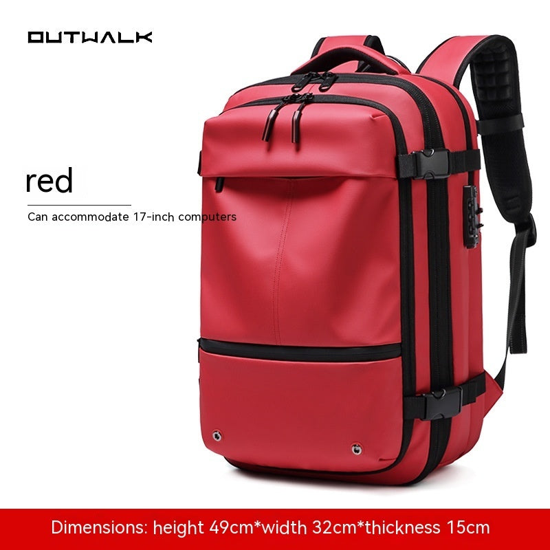 Sac à Dos de Voyage Homme - Compressible et Multifonction avec Compartiment Ordinateur