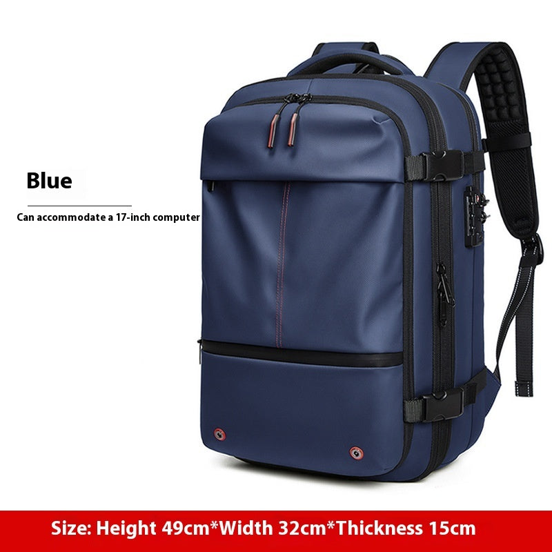 Sac à Dos de Voyage Homme - Compressible et Multifonction avec Compartiment Ordinateur