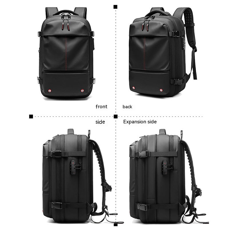 Sac à Dos de Voyage Homme - Compressible et Multifonction avec Compartiment Ordinateur
