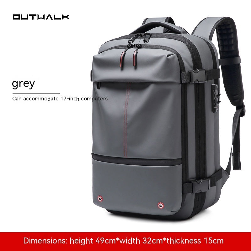 Sac à Dos de Voyage Homme - Compressible et Multifonction avec Compartiment Ordinateur