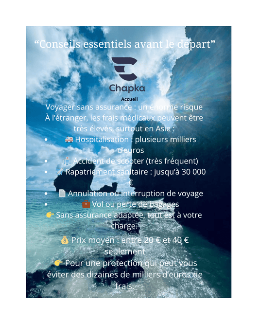 Chapka Assurance voyage : protégez votre séjour en Thaïlande au Vietnam (et en Asie) - TOP DESTINATIONS
