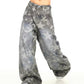 PANTALON CARGO FEMME CAMOUFLAGE | Taille Haute - Coupe Ample Streetwear - Style Urbain Décontracté