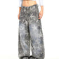 PANTALON CARGO FEMME CAMOUFLAGE | Taille Haute - Coupe Ample Streetwear - Style Urbain Décontracté