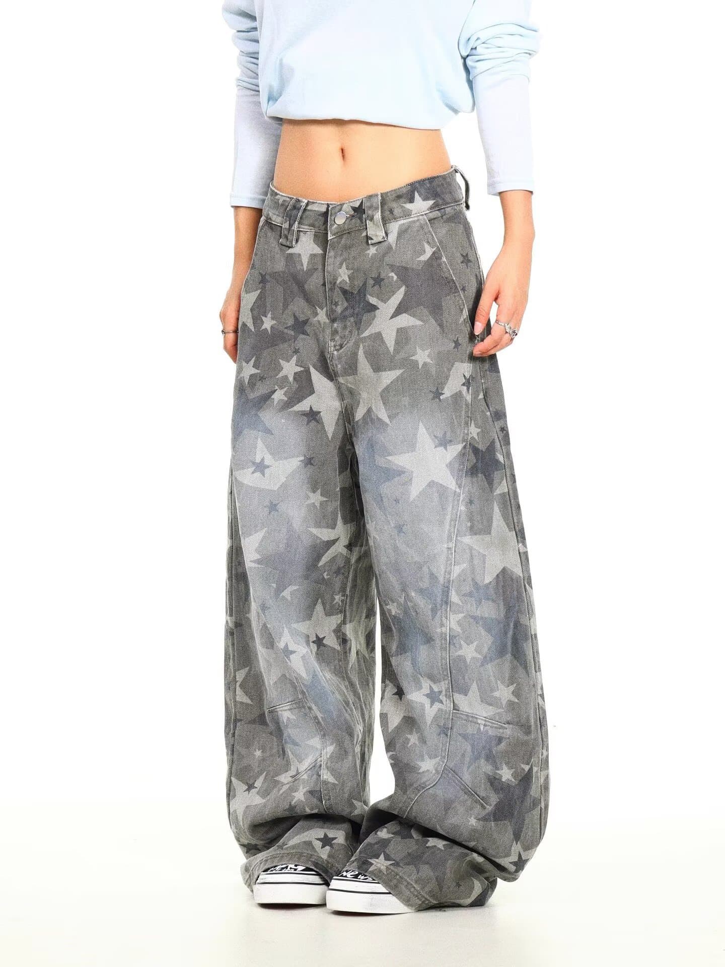 PANTALON CARGO FEMME CAMOUFLAGE | Taille Haute - Coupe Ample Streetwear - Style Urbain Décontracté