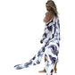Robe Kimono de Plage - Cover-up Mousseline Élégant