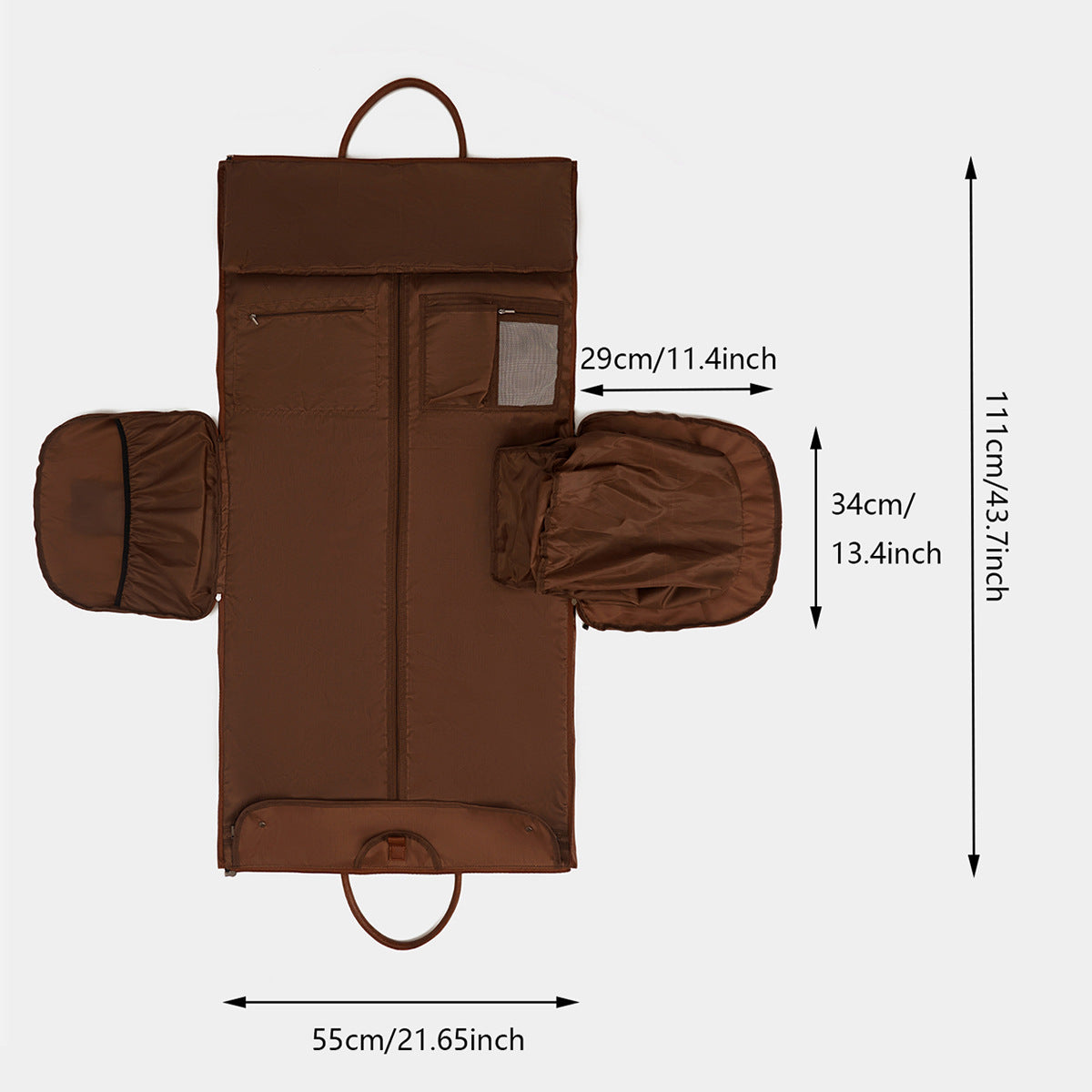 Sac de Voyage Portable en Cuir PU – L'Élégance au Service du Pratique
