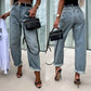 Jeans Loose Femme | Pantalon Baggy Hipster Coupe Boyfriend