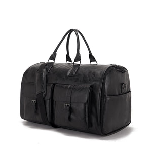 Sac de voyage portable en cuir
