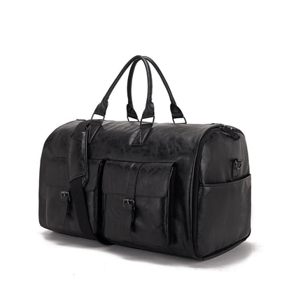 Sac de voyage portable en cuir