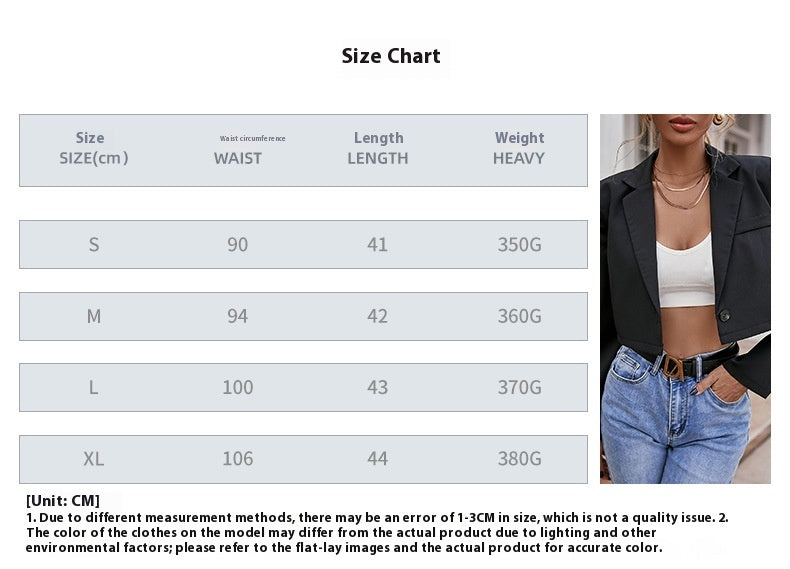 Veste Crop Casual Tendance - Mode Streetwear