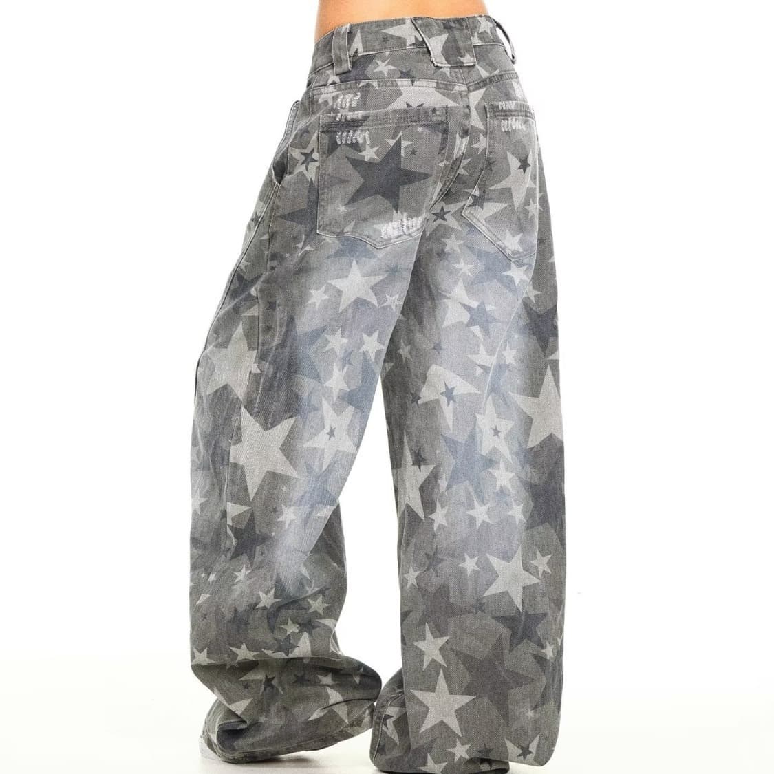 PANTALON CARGO FEMME CAMOUFLAGE | Taille Haute - Coupe Ample Streetwear - Style Urbain Décontracté