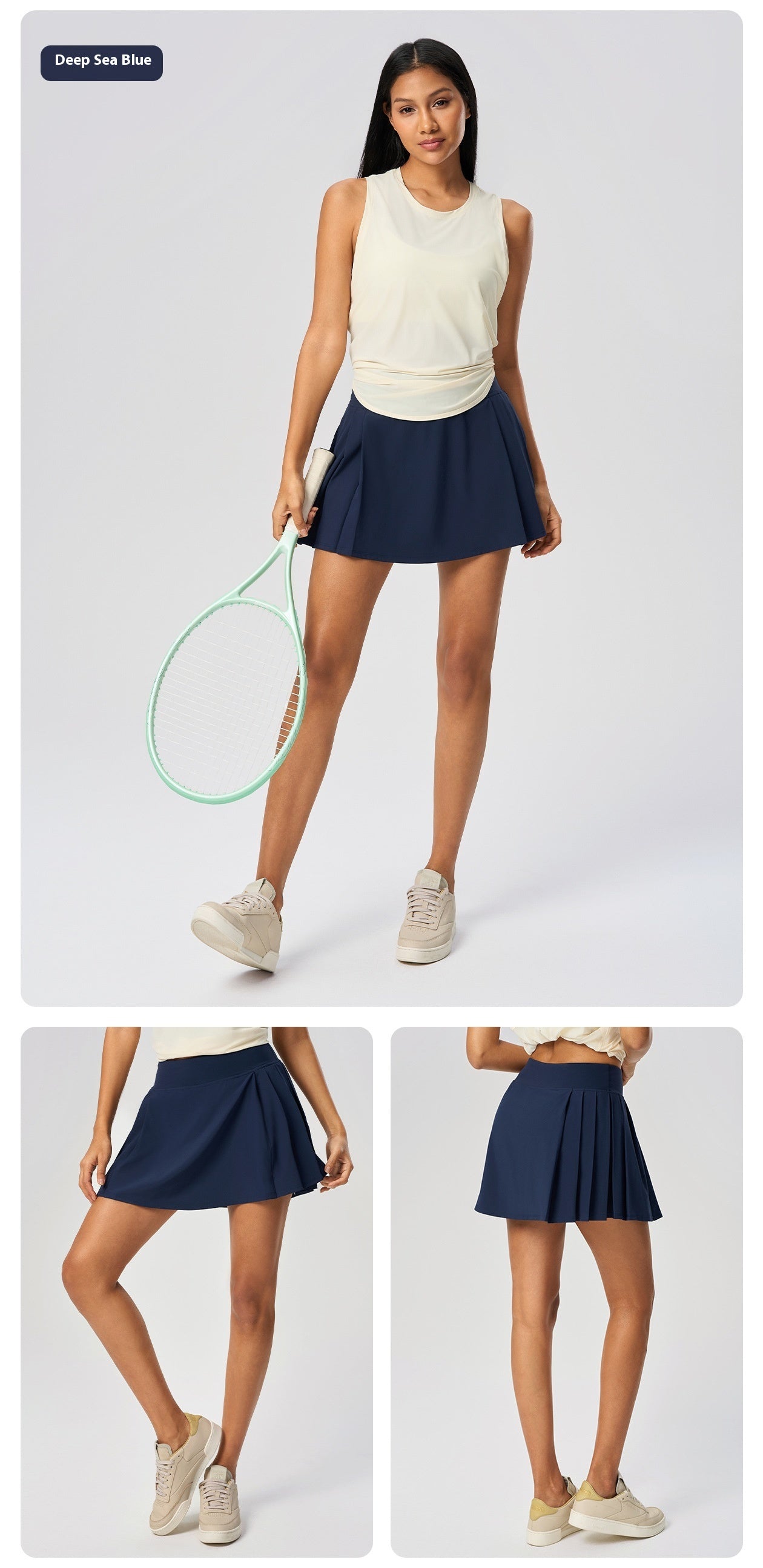 Short de Yoga Ample Respirant - Séchage Rapide - Anti Transparent