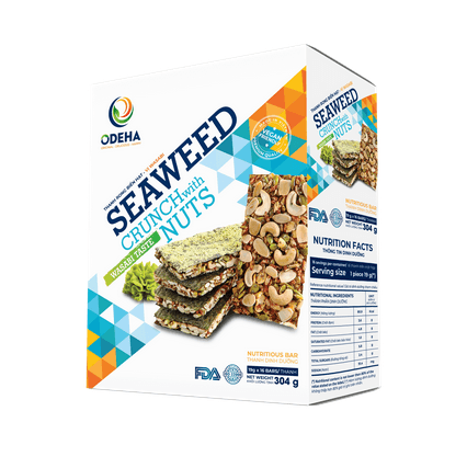 Barre nutritive aux algues ODEHA – Saveur Wasabi