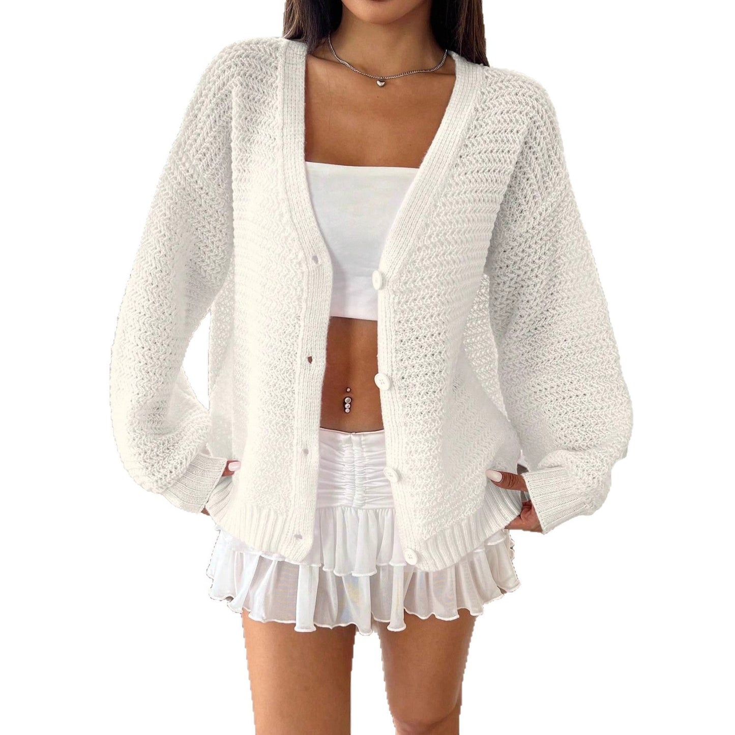 Cardigan Femme Ampe en Tricot