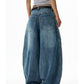 JEAN WIDE LEG FEMME | Coupe Droite à Grandes Poches - TOP DESTINATIONS
