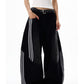 JEAN WIDE LEG FEMME | Coupe Droite à Grandes Poches - TOP DESTINATIONS