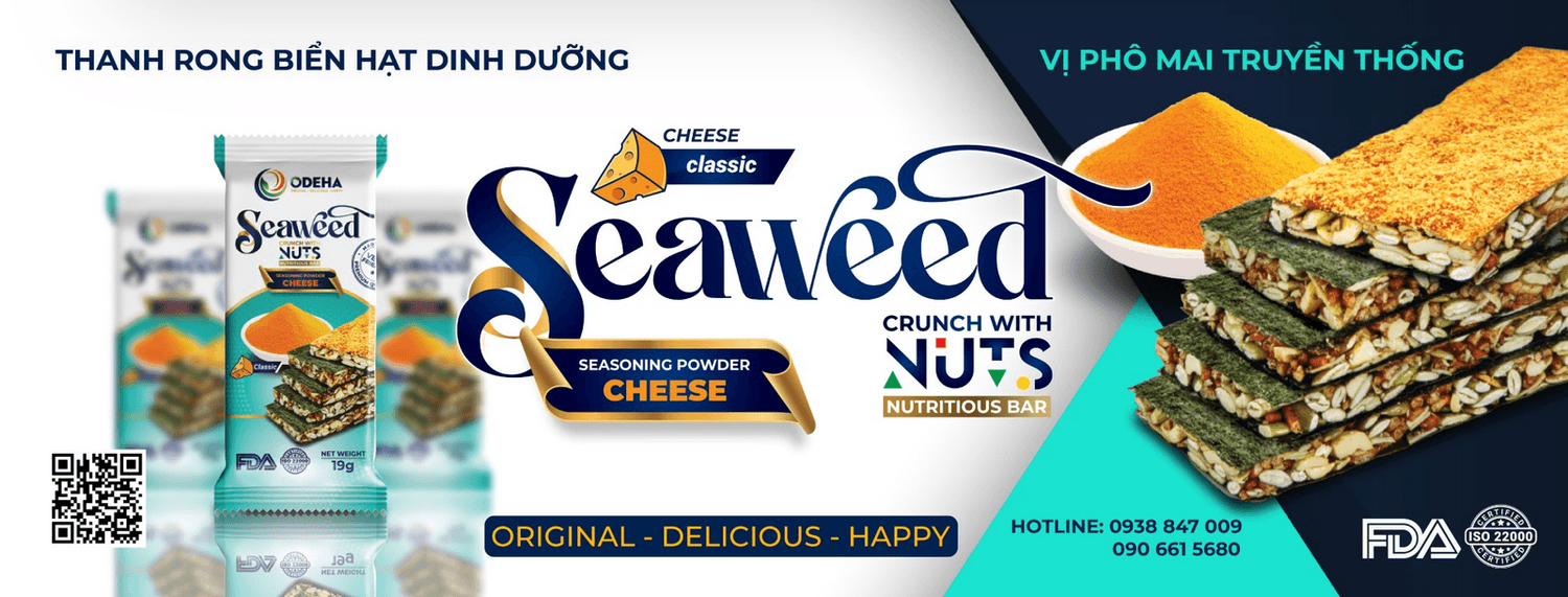 Les barres nutritives aux algues ODEHA - TOP DESTINATIONS